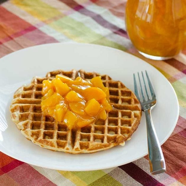 Classic Buttermilk Waffles | realmomkitchen.co
