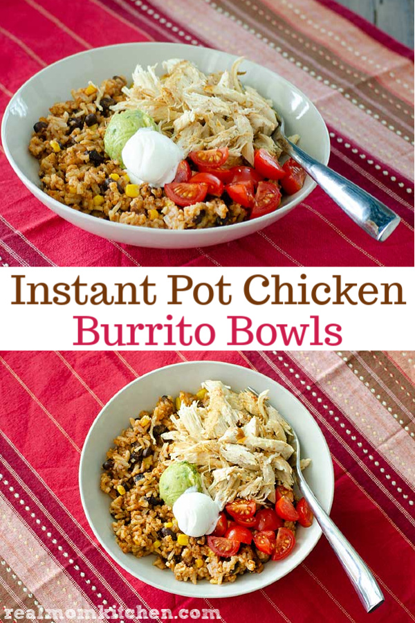 Instant-Pot Chicken Burrito Bowl