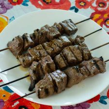 Sweet Grilled Steak Bites | realmomkitchen.com
