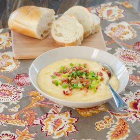 Instant Pot Potato Soup | realmomkitchen.com