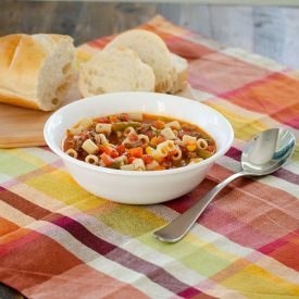 Vegetable Beef and Noodle Soup | realmomkitchen.com
