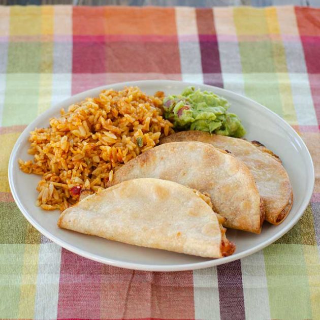 Crispy Creamy Chicken Taco | realmomkitchen.co