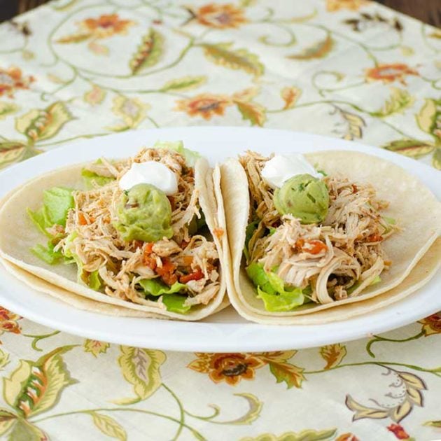 Instant Pot Chicken Tacos | realmomkitchencom