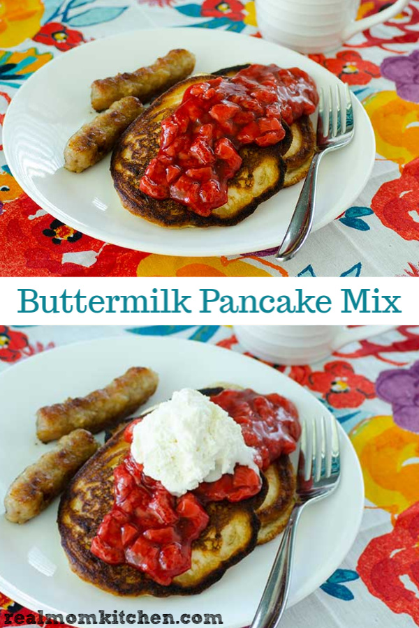Buttermilk Pancake Mix | realmomkitchen.com
