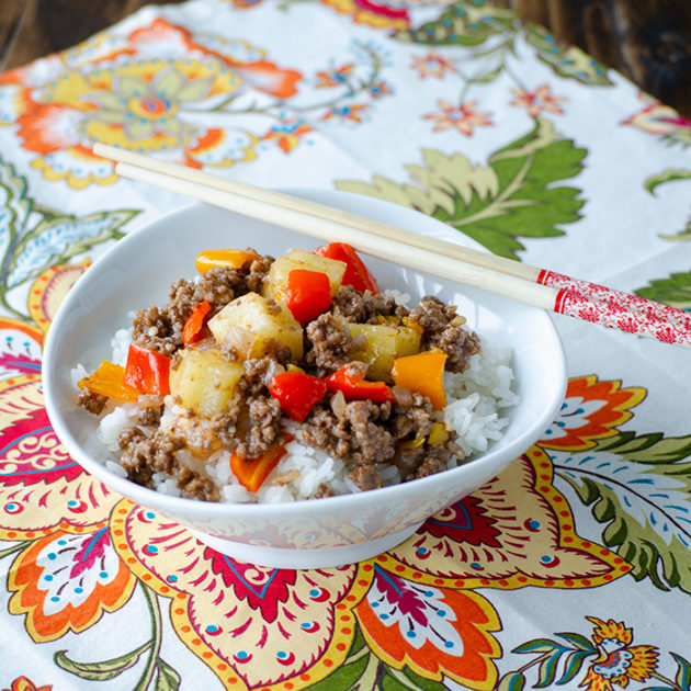Hawaiian Ground Beef | realmomkitchen.co