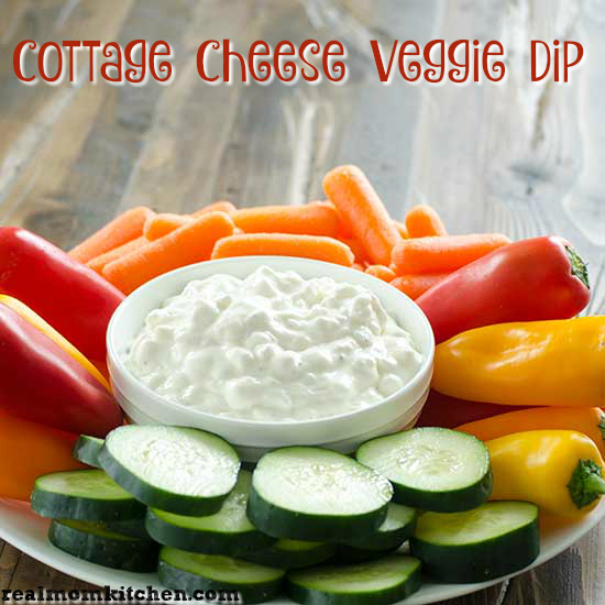 Cottage Cheese Veggie Dip Real Mom Kitchen Dip