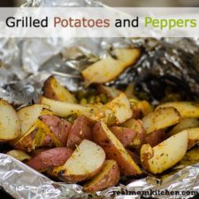 Grilled Potatoes and Peppers | realmomkitchen.com