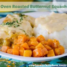 Oven Roasted Butternut Squash | realmomkitchen.com
