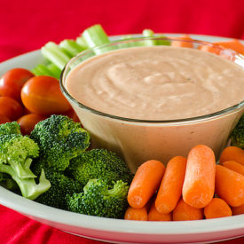 Roasted Red Pepper Dip | realmomkitchen.com