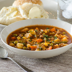 Vegetable Beef Soup | realmomkitchen.co
