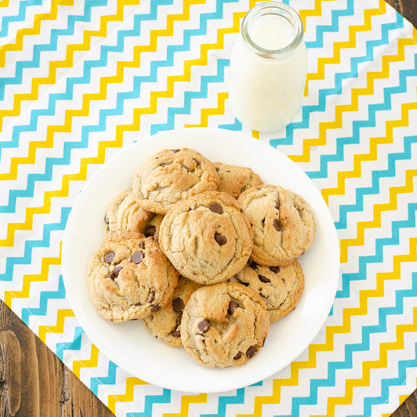 the best chewy chocolate chip cookies