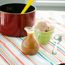 Creamy Peanut Butter Ice Cream Topping | realmomkitchen.co