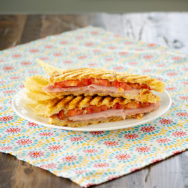 Turkey Bacon Avocado Paninis | realmomkitchen.com