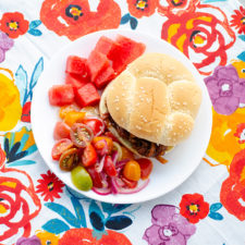 Easy Marinated Tomato Salad | realmomkitchen.com