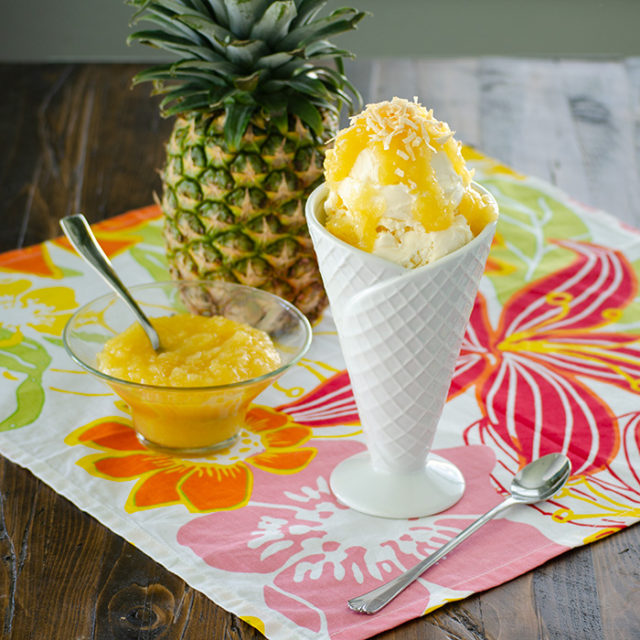 Pineapple Ice Cream Topping Real Mom Kitchen Ice Cream/Frozen Treats