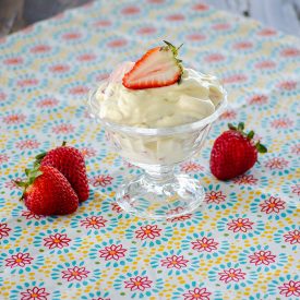 Creamy Strawberry Banana Salad | realmomkitchen.com