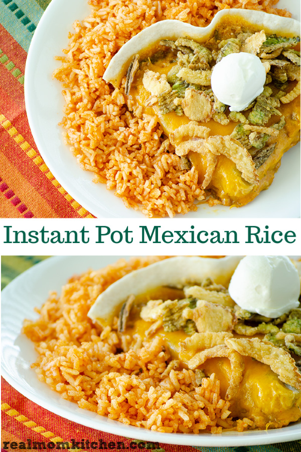 Instant Pot Mexican Rice | realmomkitchen.com