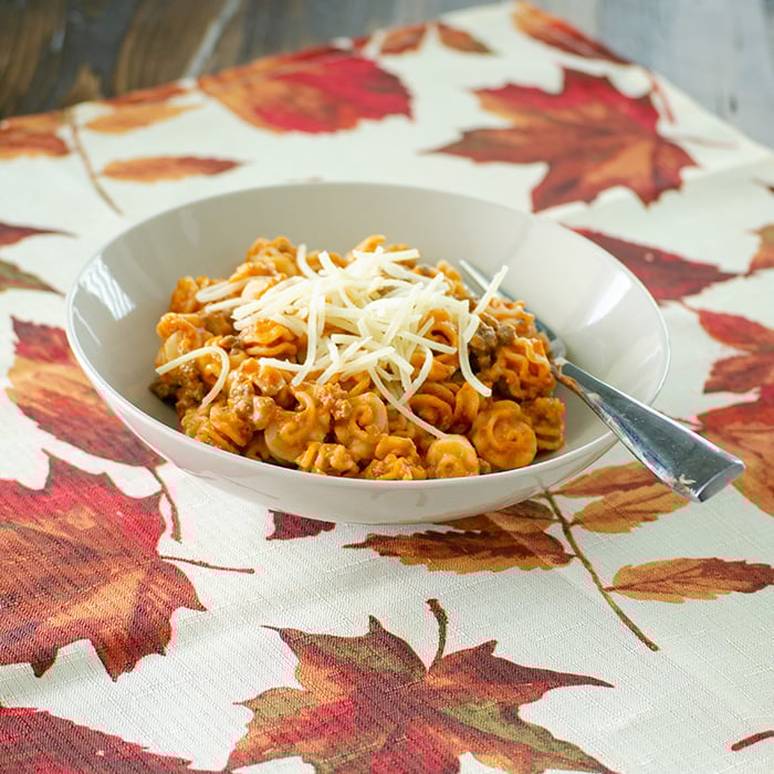 Creamy Beef Pasta