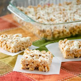 Pumpkin Spice Cherrio Bars | realmomkitchen.com