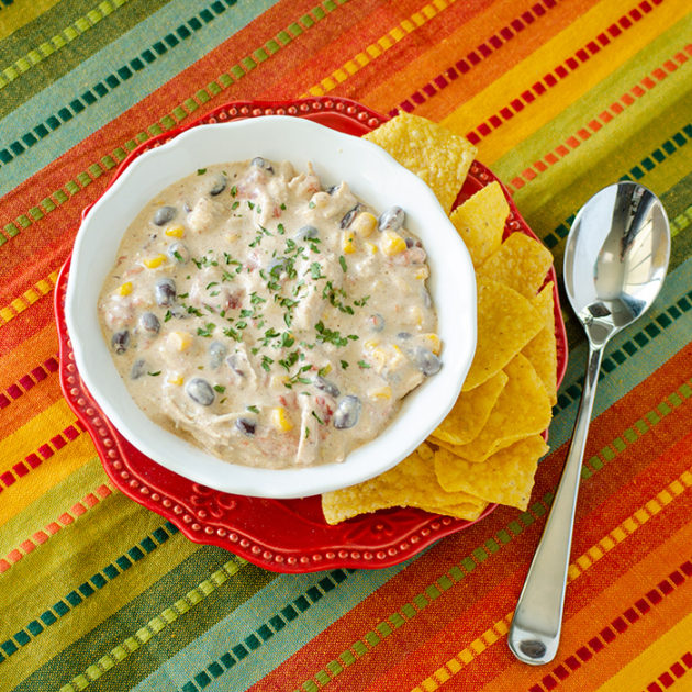 Instant Pot Cream Cheese Chicken Chili | realmomkitchen.com