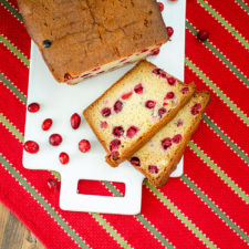 Cream Cheese Cranberry Loaf | realmomkitchen.com