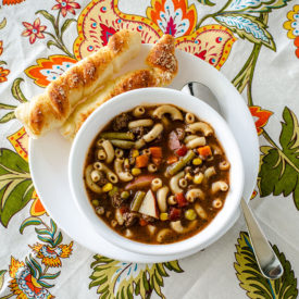 Instant Pot Hamburger Soup | realmomkitchen.com