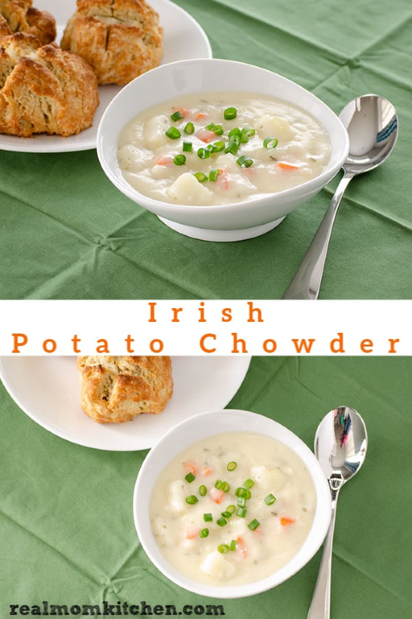 Irish Potato Chowder | realmomkitchen.com