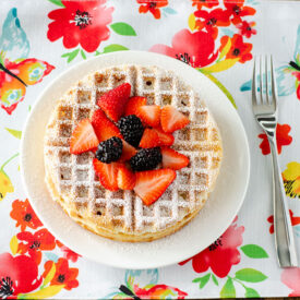 Simply Perfect Classic Waffles | realmomkitchen.com