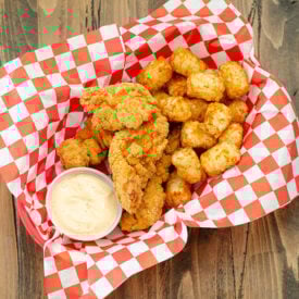 Air Fryer Chicken Fingers | realmomkitchen.com