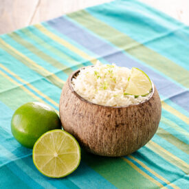 Instant Pot Coconut Lime Rice | realmomkitchen.com