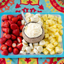 Pineapple Fruit Dip | realmomkitchen.com