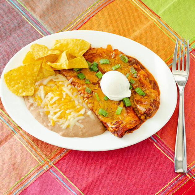 Easy Cheese Enchiladas | realmomkitchen.com