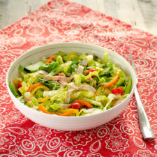 Easy Italian Sub Salads | realmomkitchen.com