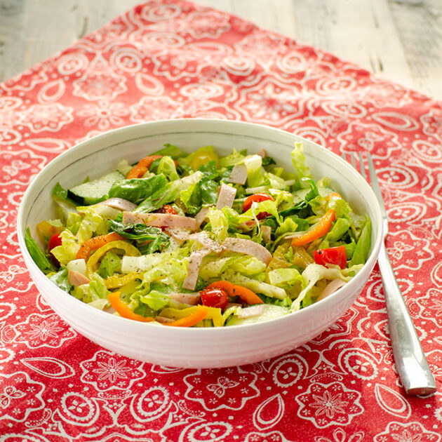 Easy Italian Sub Salads | realmomkitchen.com