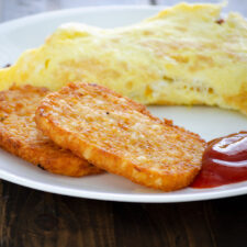Air Fryer Hashbrown Patties | realmomkitchen.com