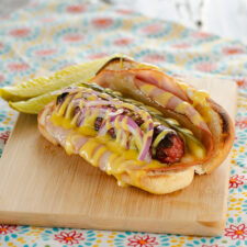 Cuban Style Hot Dogs | realmomkitchen.com