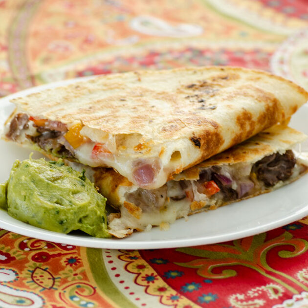 Philly Cheesesteak Quesadillas | realmomkitchen.com