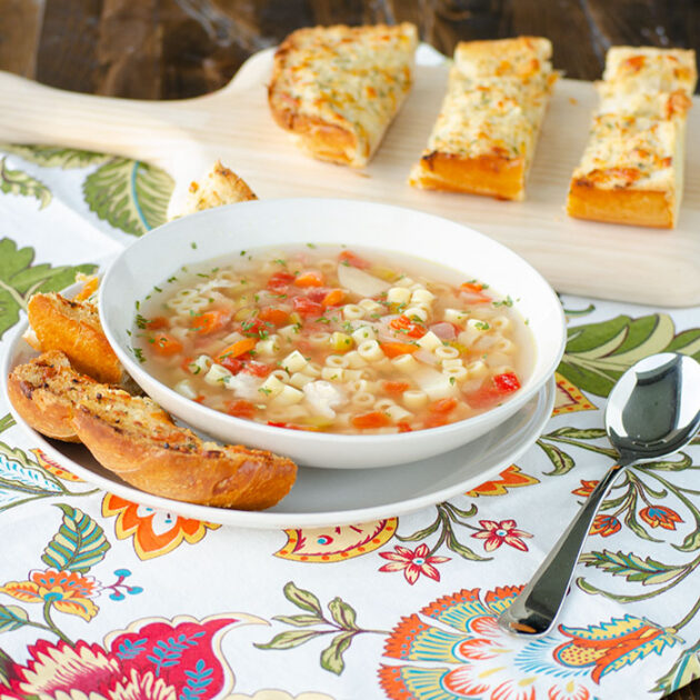 Sicilian Chicken Noodle Soup | realmomkitchen.com
