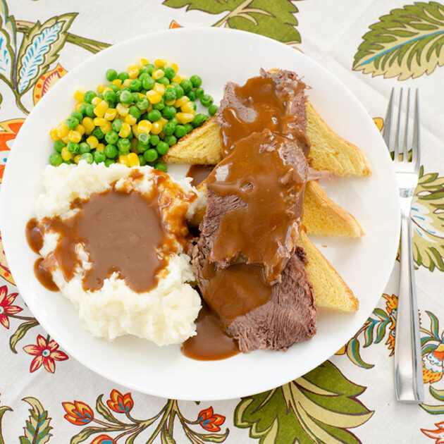 Instant Pot Hot Beef Sandwich | realmomkitchen.com