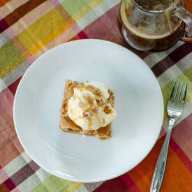 Maple Butter Blondies | realmomkitchen.com