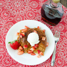 Overnight Croissant French Toast | realmomkitchen.com