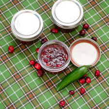 Quick Cranberry Jalapeno Jelly | realmomkitchen.com