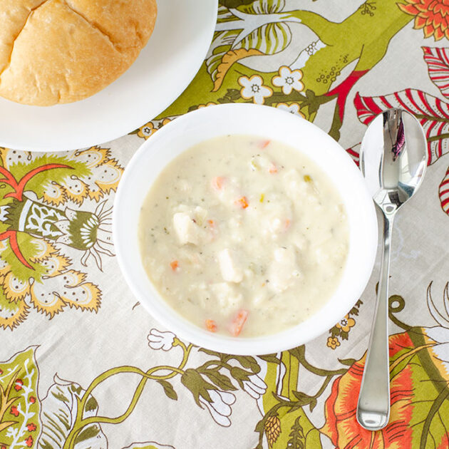 Creamy Chicken Rice Soup | realmomkitchen.com