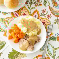Crock Pot Pork Roast with Gravy | realmomkitchen.com