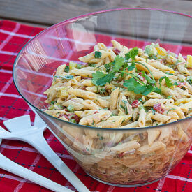 Fireworks Pasta Salad | realmomkitchen.com
