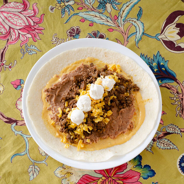 Beefy 5 Layer Burritos | realmomkitchen.com