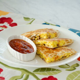 Breakfast Quesadillas | realmomkitchen.com