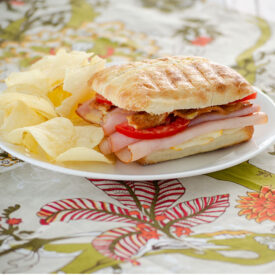 Honey Bacon Club Panini | realmomkitchen.com