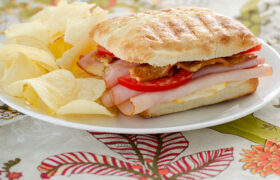 Honey Bacon Club Panini | realmomkitchen.com