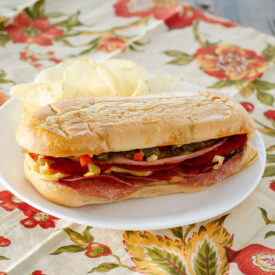 Hot Baked Italian Subs | realmomkitchen.com